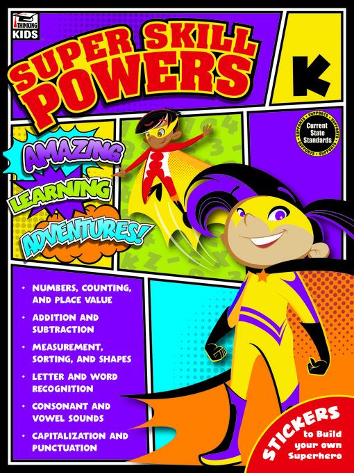 Title details for Super Skill Powers, Grade K by Thinking Kids - Available